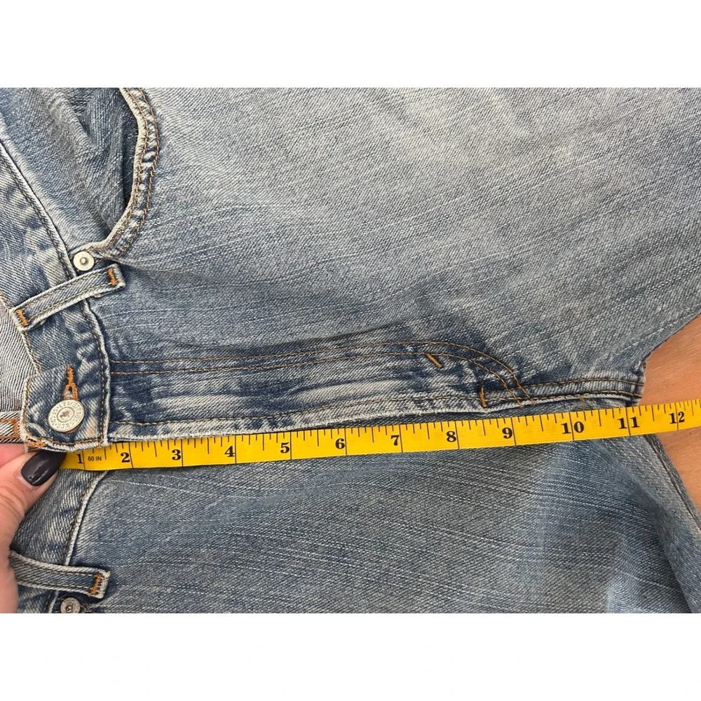 Levis 559 Relaxed Straight Jeans Mens 34x32 Blue‎ Medium Wash Denim 559-0210